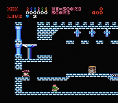 Screen ze hry Castlequest