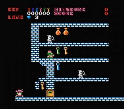 Screen ze hry Castlequest