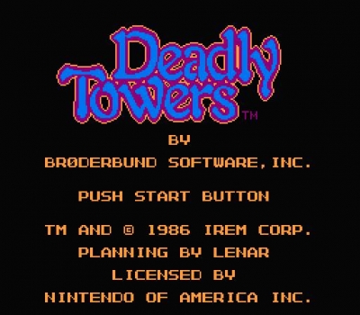 Screen ze hry Deadly Towers