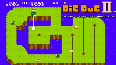 Artwork ke he Dig Dug II
