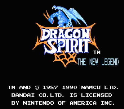 Screen ze hry Dragon Spirit: The New Legend