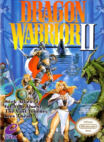 Obal hry Dragon Warrior II