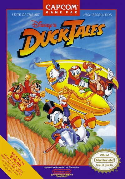 Obal hry Duck Tales