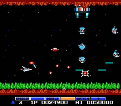 Screen ze hry Gradius