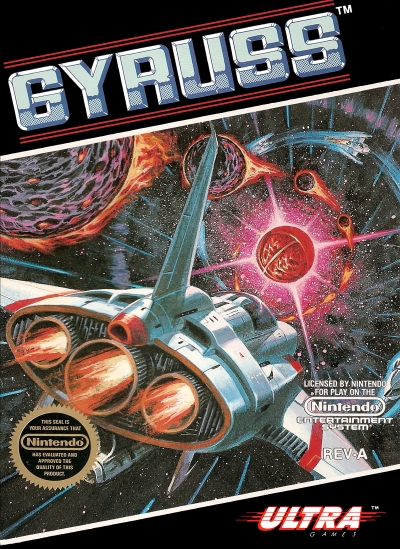 Obal hry Gyruss