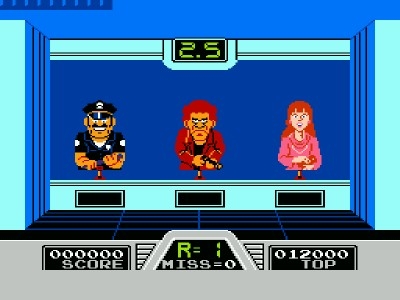 Screen ze hry Hogans Alley