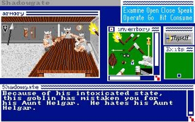 Screen ze hry Shadowgate