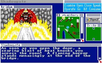 Screen ze hry Shadowgate