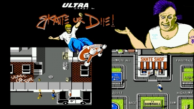 Artwork ke he Skate or Die!