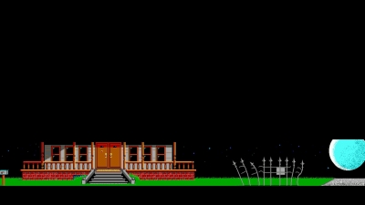 Artwork ke he Maniac Mansion