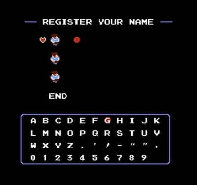 Screen ze hry StarTropics
