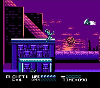 Screen ze hry Street Fighter 2010: The Final Fight