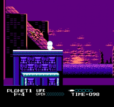 Screen ze hry Street Fighter 2010: The Final Fight