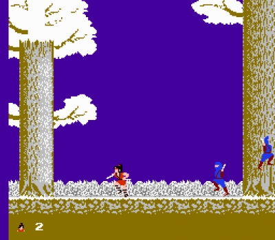 Screen ze hry The Legend of Kage