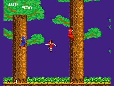 Screen ze hry The Legend of Kage