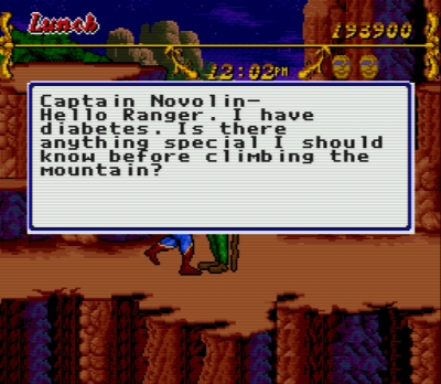 Screen ze hry Captain Novolin