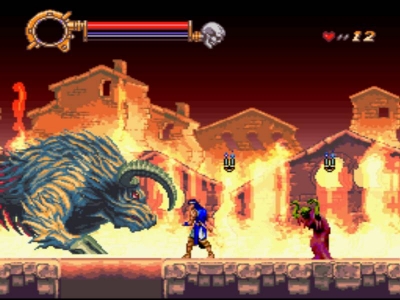 Screen ze hry Castlevania: Dracula X