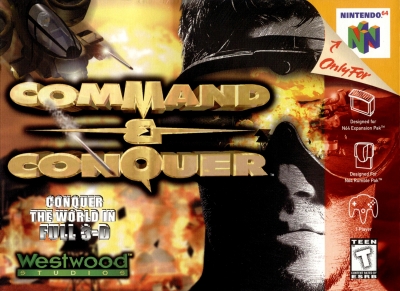 Obal hry Command & Conquer