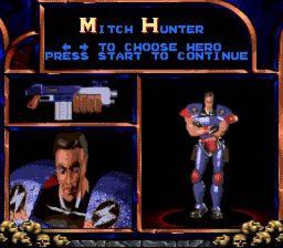 Screen ze hry Doom Troopers