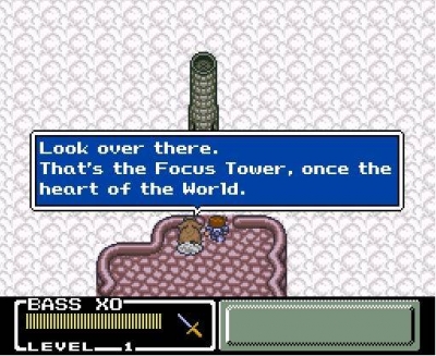 Screen ze hry Final Fantasy: Mystic Quest