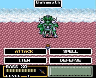 Screen ze hry Final Fantasy: Mystic Quest