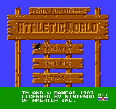 Screen ze hry Athletic World