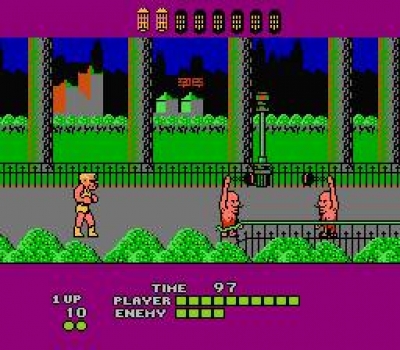 Screen ze hry Bad Street Brawler
