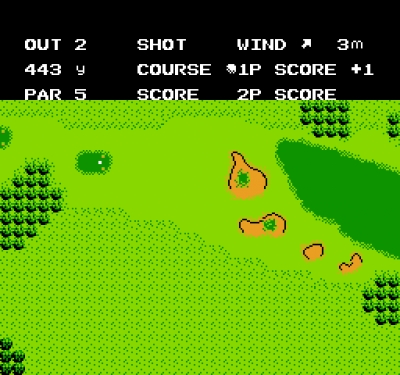Screen ze hry Bandai Golf: Challenge Pebble Beach