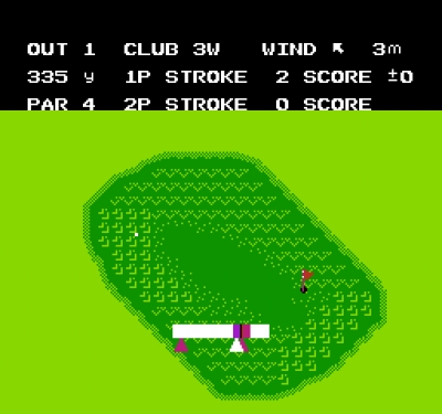 Screen ze hry Bandai Golf: Challenge Pebble Beach