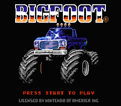 Screen ze hry Bigfoot