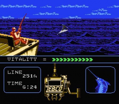 Screen ze hry The Blue Marlin