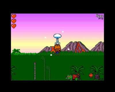Screen ze hry Bonks Adventure