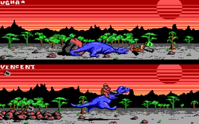 Screen ze hry Caveman Games