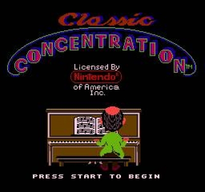 Screen ze hry Classic Concentration