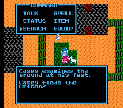 Screen ze hry Dragon Warrior III