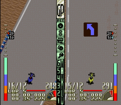 Screen ze hry Battle Grand Prix