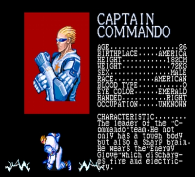 Screen ze hry Captain Commando
