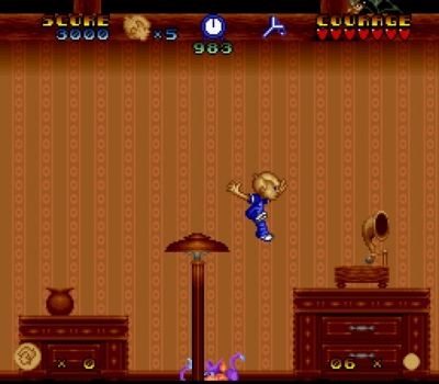 Screen ze hry Dennis the Menace