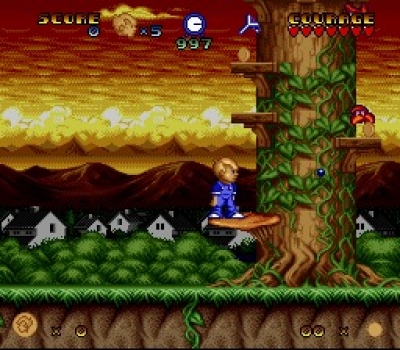Screen ze hry Dennis the Menace