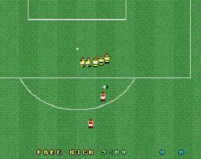 Screen ze hry Kevin Keegan�s Player Manager