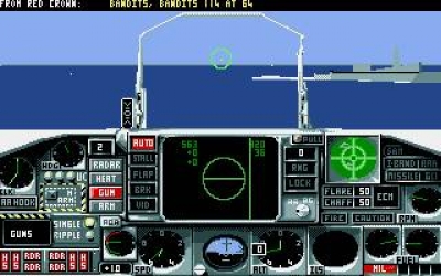 Screen ze hry Flight of the Intruder