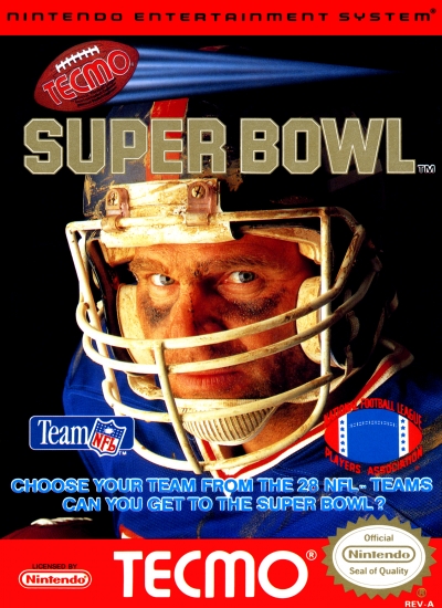 Obal hry Tecmo Super Bowl