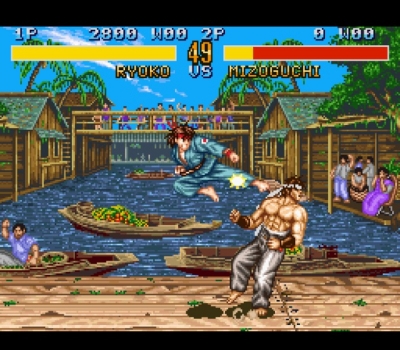 Screen ze hry Fighter´s History