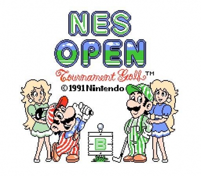 Screen ze hry NES Open Tournament Golf