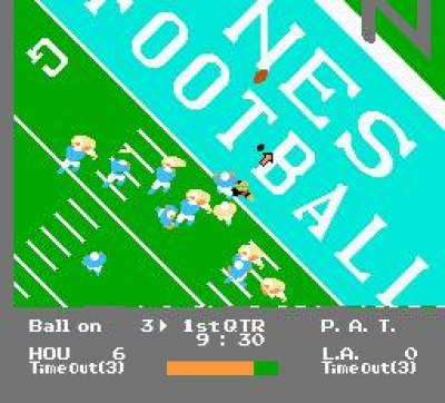 Screen ze hry NES Play Action Football