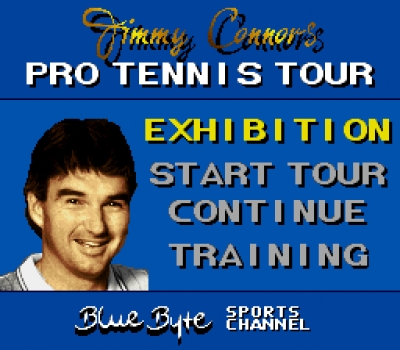 Screen ze hry Jimmy Connors Pro Tennis Tour