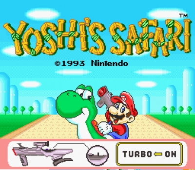Screen ze hry Yoshi´s Safari