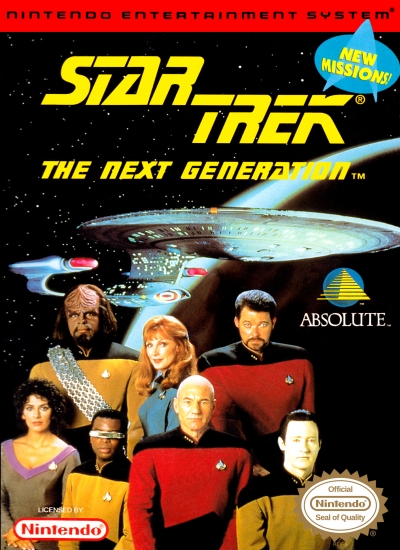 Obal hry Star Trek: The Next Generation