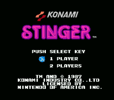 Screen ze hry Stinger