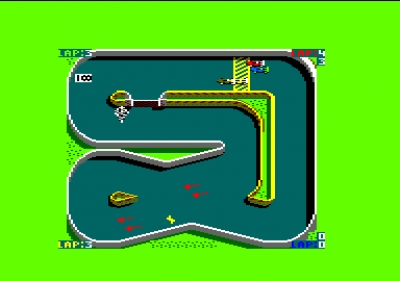 Screen ze hry Super Sprint